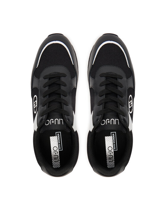 Liu Jo Liu Jo Sneakersy Low 01 BF5013 PX685 Czarny