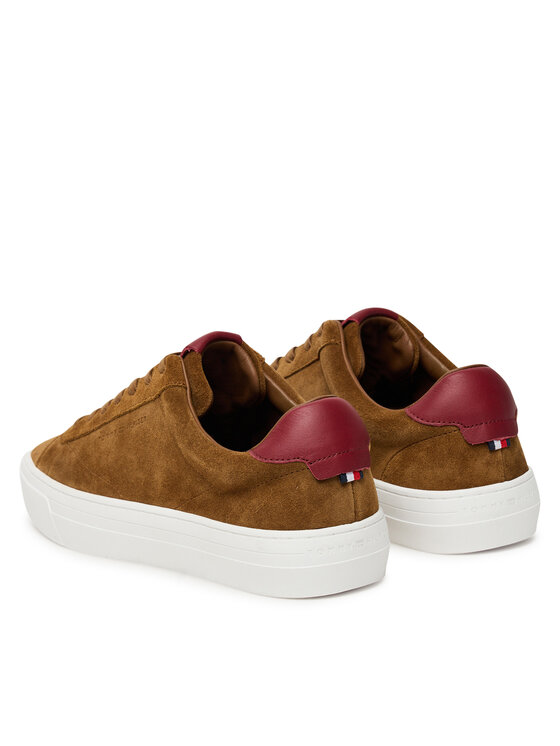 Tommy Hilfiger Tommy Hilfiger Tenisice Premium Dress Cupsole FM0FM05573 Smeđa