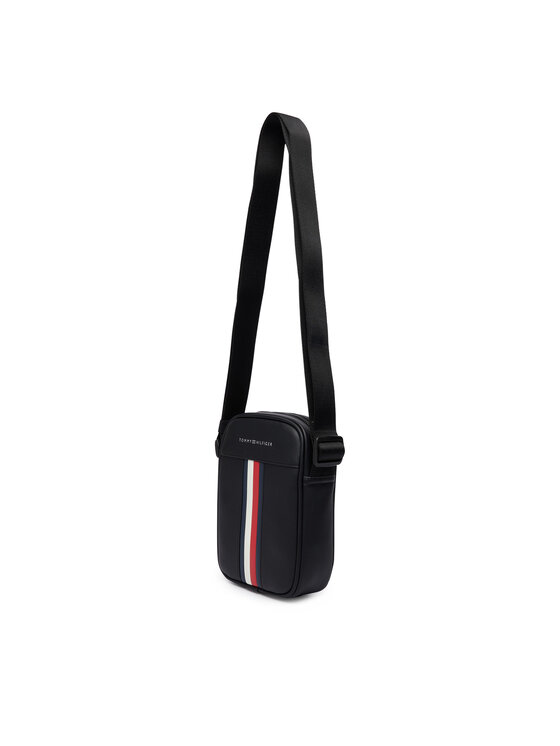 Tommy Hilfiger Tommy Hilfiger Мъжка чантичка Th Metro Mini Reporter AM0AM14518 Черен