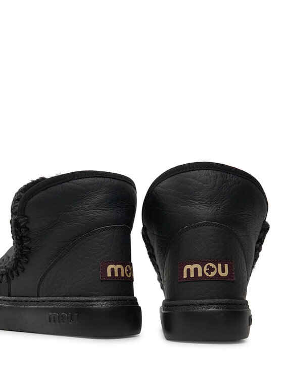 Mou Mou Čizme za snijeg Eskimo Sneaker Bold FW411000B Crna