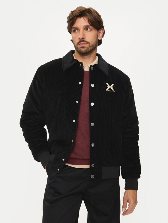 John Richmond Geacă bomber UMA24090GB Negru Regular Fit