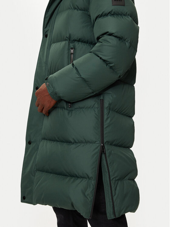 BOSS Boss Pūkinė striukė H-Donden5 50525237 Žalia Regular Fit
