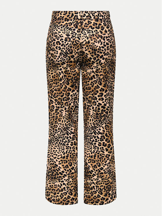 JDY JDY Riidest püksid Ray 15343448 Beež Wide Leg