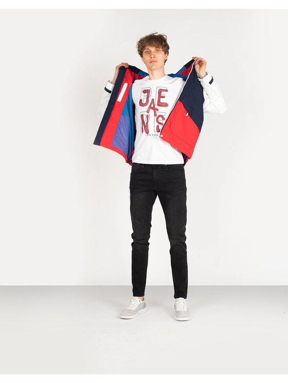 Pepe Jeans Pepe Jeans Μπουφάν μεταβατικό PM402400 | Anthony Λευκό Regular Fit