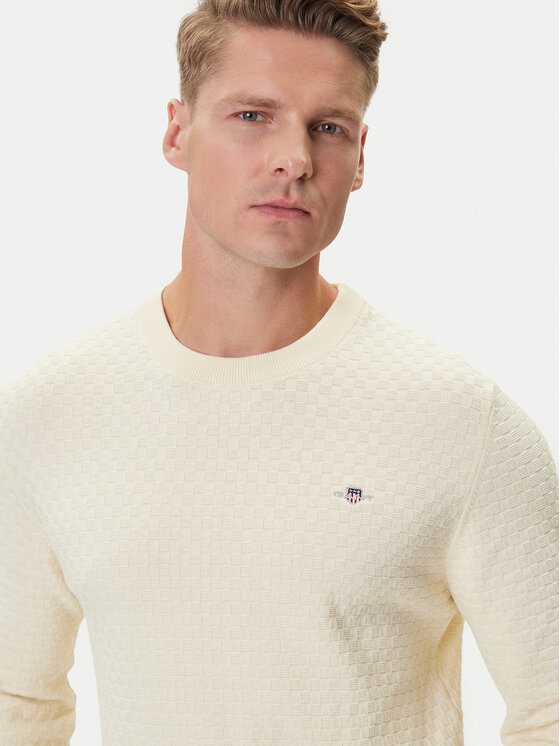 Gant Gant Svetr 8030261 Béžová Regular Fit