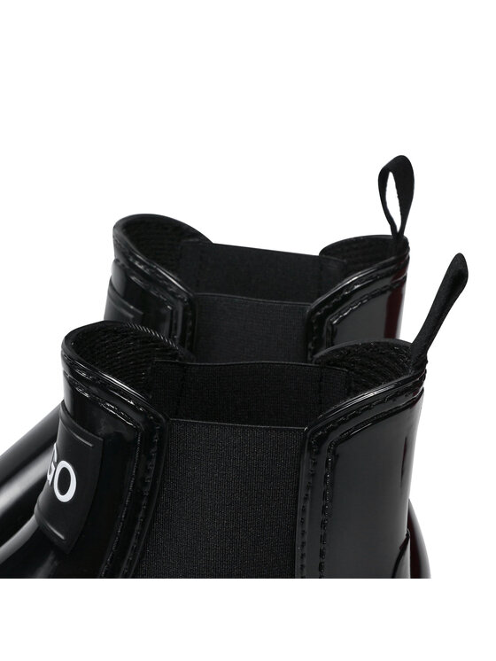 HUGO HUGO Gumene čizme Tabita Rain Bootie 50461985 10222177 01 Crna