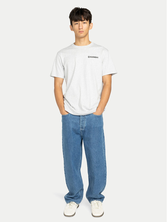Element Element T-Shirt Blazin Chest ELYZT00595 Γκρι Regular Fit