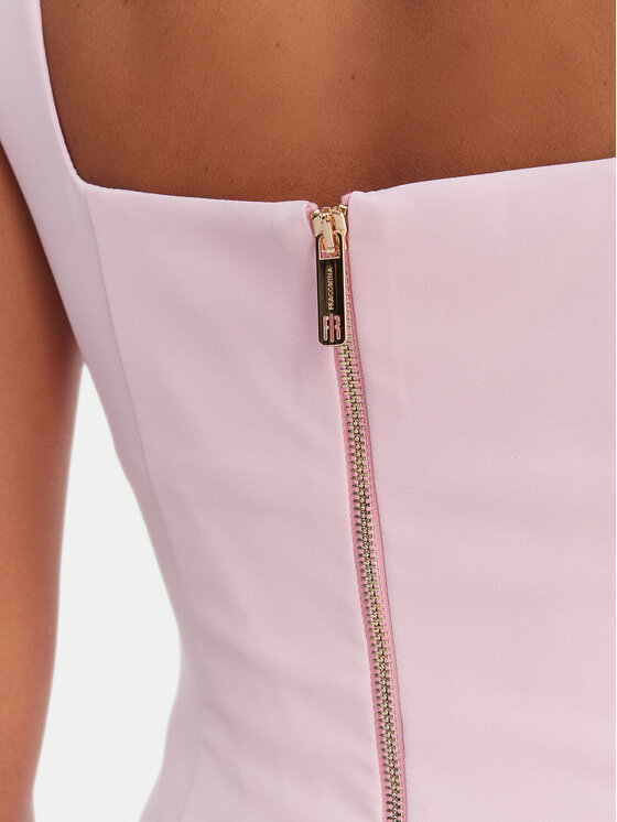 Fracomina Fracomina Abito da cocktail FR26SD2017W42901 Rosa Slim Fit