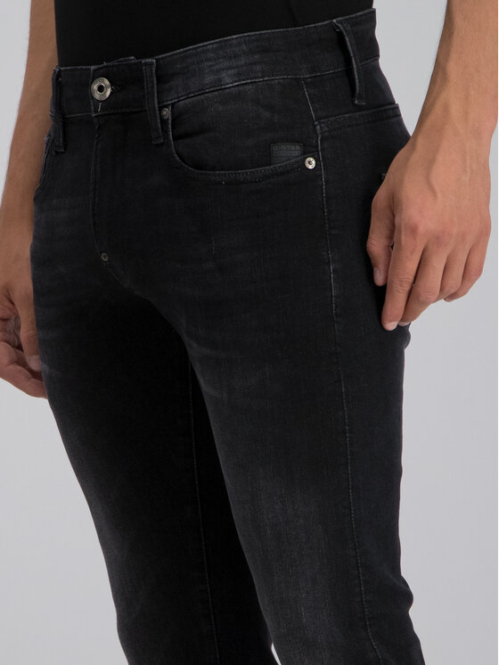 G-Star Raw G-Star Raw Džínsy 51010-A634-A592 Čierna Slim Fit