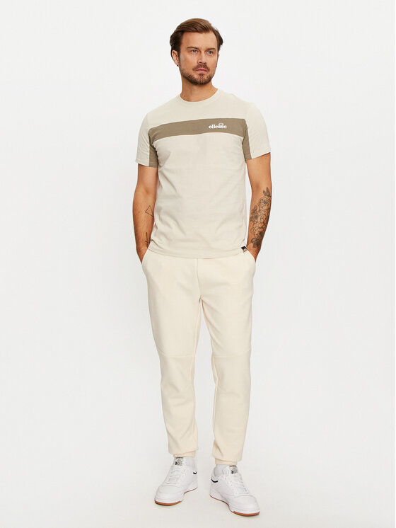 Ellesse Ellesse T-Shirt Baloncieri Tee SHX20952 Beżowy Regular Fit