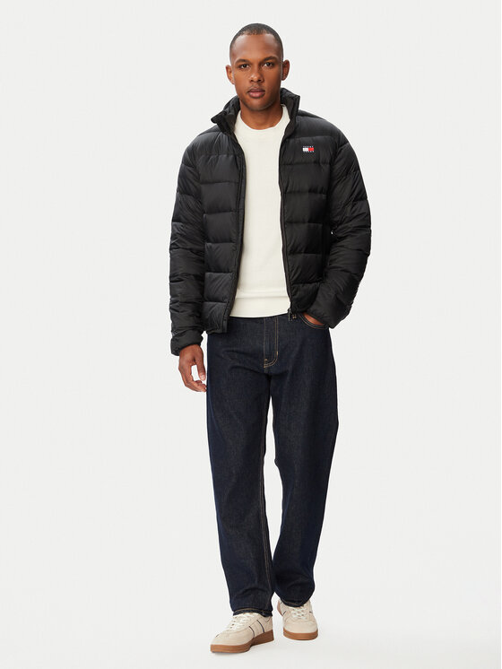 Tommy Jeans Tommy Jeans Μπουφάν πουπουλένιο DM0DM23231 Μαύρο Regular Fit