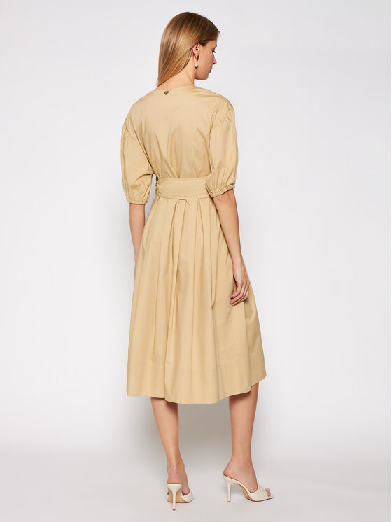 TWINSET TWINSET Ежедневна рокля 211TT2490 Кафяв Regular Fit