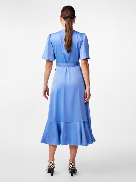 YAS YAS Φόρεμα κοκτέιλ Thea 26028890 Μπλε Standard Fit