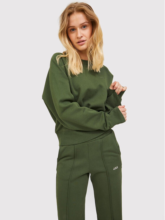 JJXX Bluză Caitlyn 12200380 Verde Oversize