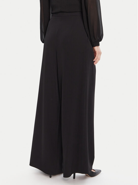 Rinascimento Rinascimento Παντελόνι Palazzo CFC0125495003 Μαύρο Wide Leg