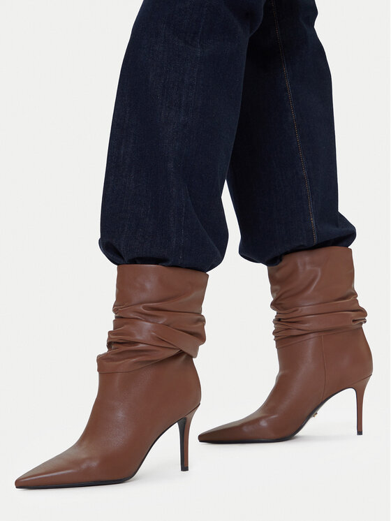 GINO ROSSI Gino Rossi Škornji EO-LUNA-LT681 Rjava