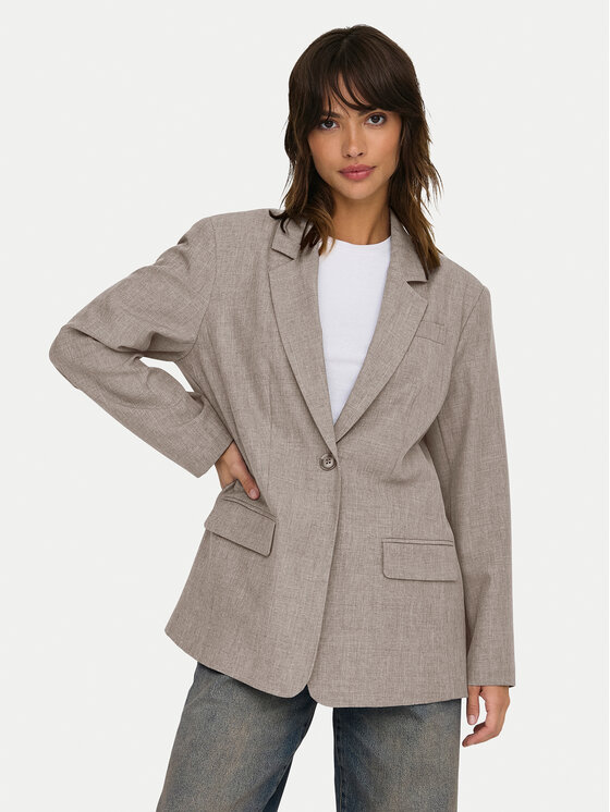ONLY ONLY Pintsak Linda 15328158 Beež Oversize