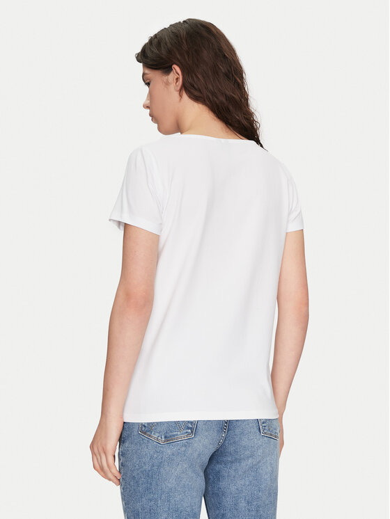 Pieces Pieces T-Shirt Silly 17156926 Biały Regular Fit