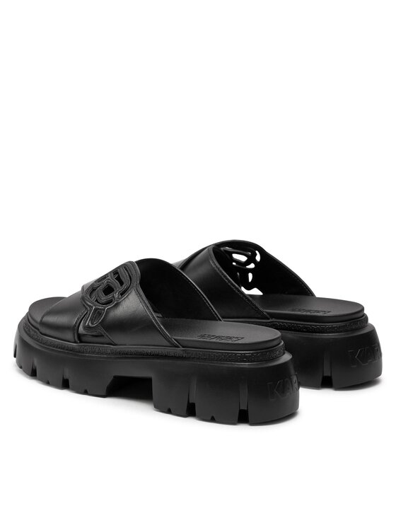 KARL LAGERFELD KARL LAGERFELD Klapki KL83504 Czarny