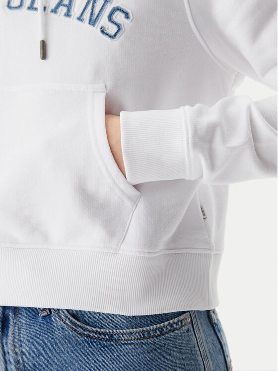 Guess Jeans Guess Jeans Світшот W5GQ22 K68I4 Білий Regular Fit