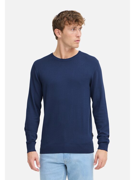 Blend Blend Maglione 20718344-194024 Blu Regular Fit