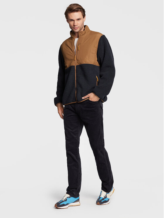 Wrangler Wrangler Pantaloni di tessuto Greensboro 803 W15QA2114 112319949 Blu scuro Straight Fit