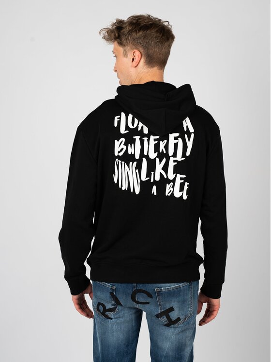 John Richmond John Richmond Mikina UMA24140FE Černá Regular Fit