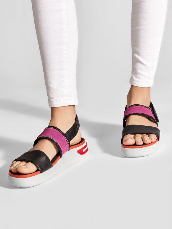 Geox Geox Sandály D Ottaya Sand B D02CMB 000BC C0038 Černá