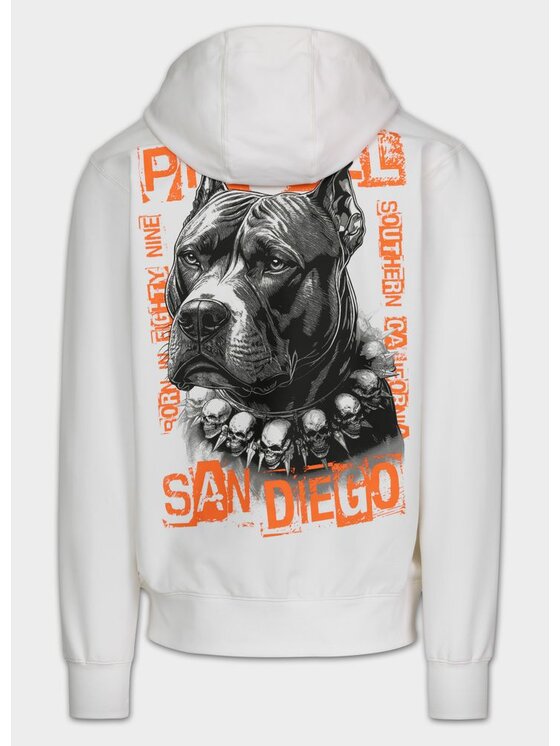 PITBULL PITBULL Bluza BLACKY Biały Regular Fit