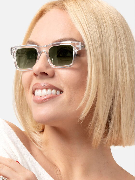 X Frame Therapy X Frame Therapy Okulary przeciwsłoneczne Clearfinity Zielony