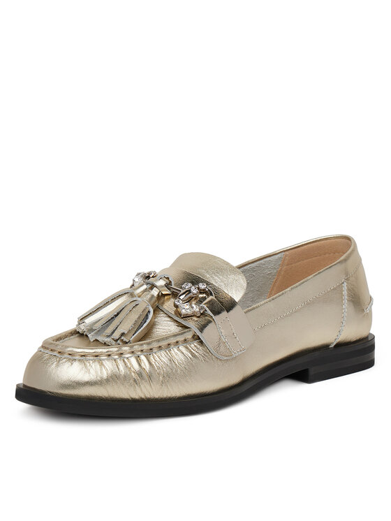 Eva Minge Eva Minge Slipper PETUNIA-V1792-335-1 Goldfarben