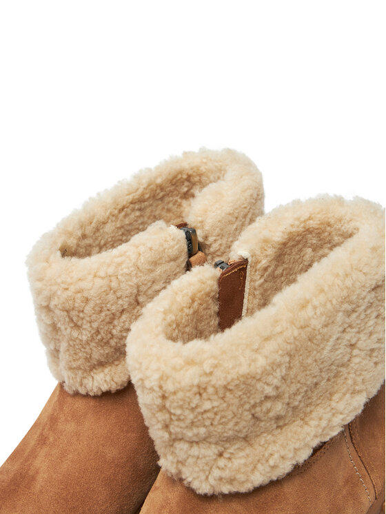 Clarks Clarks Μποτάκια Torhill Turn 26179563 Καφέ
