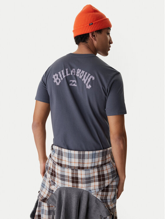 Billabong Billabong T-Shirt Arch Wave C1SS65BIP2 Šedá Regular Fit