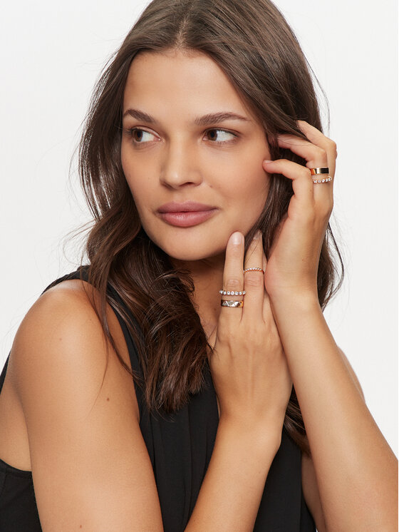 Aldo Aldo Set 4 inele Unylith 13262455 Auriu