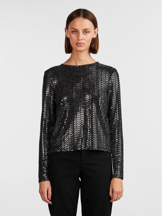 Pieces Pieces Μπλουζάκι 17143894 Μαύρο Regular Fit