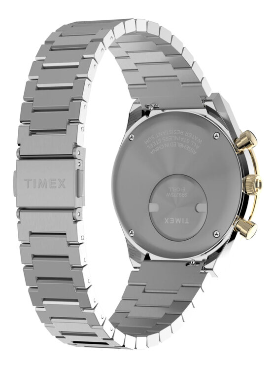 Timex Timex Zegarek TW2W64200 Srebrny
