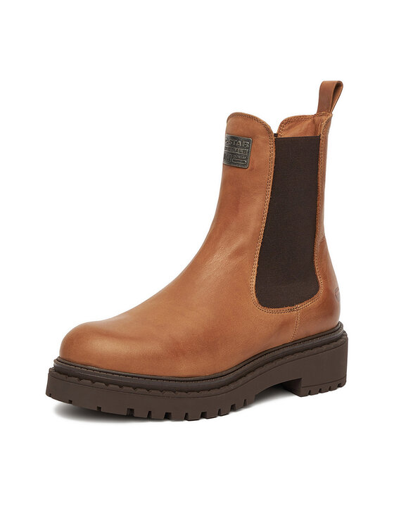 G-Star Raw G-Star Raw Jātnieku stila puszābaki EO-DAMLA-25FW26 Brūns