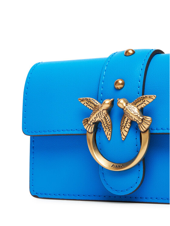 PINKO PINKO Сумка Love One Micro C . AI 24-25 PCPL 100064 A0F1 Голубий