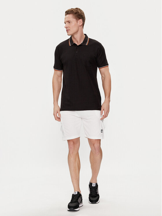 Brave Soul Brave Soul Sportske kratke hlače MSRT-516FALCO Bijela Slim Fit