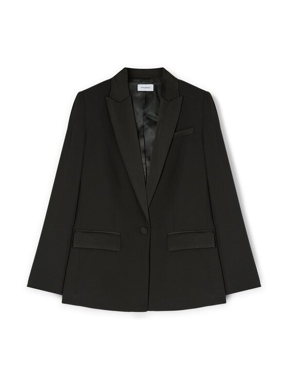 Motivi Motivi Giacca da abito Q741Q000964N033 Nero Baggy Fit