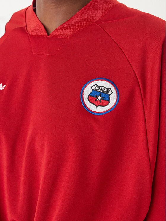 adidas adidas T-Shirt Chile Reconstructed Bringback KD0968 Červená Loose Fit