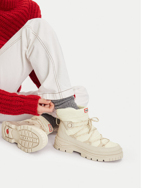 Hunter Hunter Čizme za snijeg CEO-H8-382 Écru