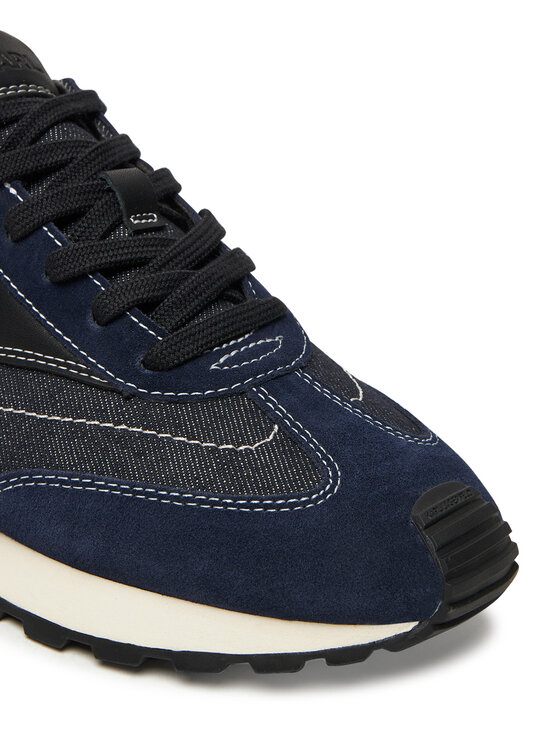 KARL LAGERFELD KARL LAGERFELD Sneakersy KL51124D Granatowy