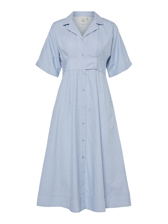YAS YAS Sukienka koszulowa Astor 26037276 Niebieski Regular Fit