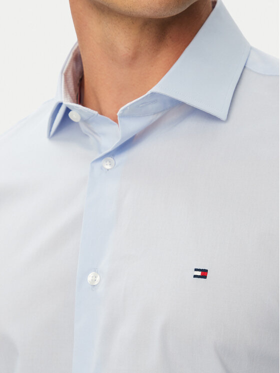 Tommy Hilfiger Tommy Hilfiger Särk MW0MW43749 Sinine Slim Fit