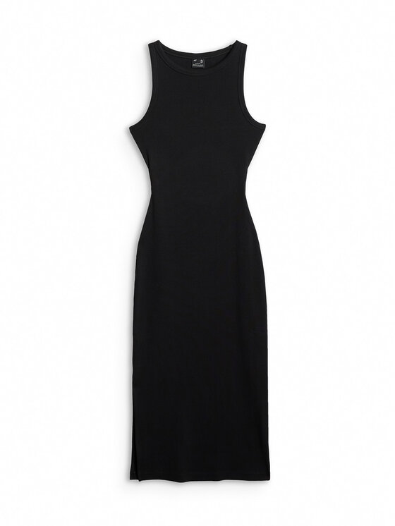 4F 4F Sukienka codzienna SPORTS CLUB Czarny Slim Fit