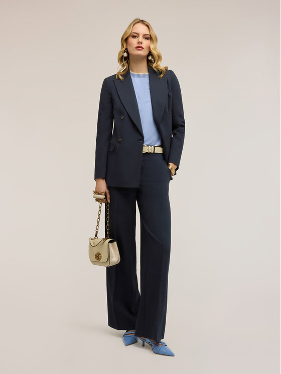 Motivi Motivi Giacca di transizione Q093Q001123N034 Blu Regular Fit