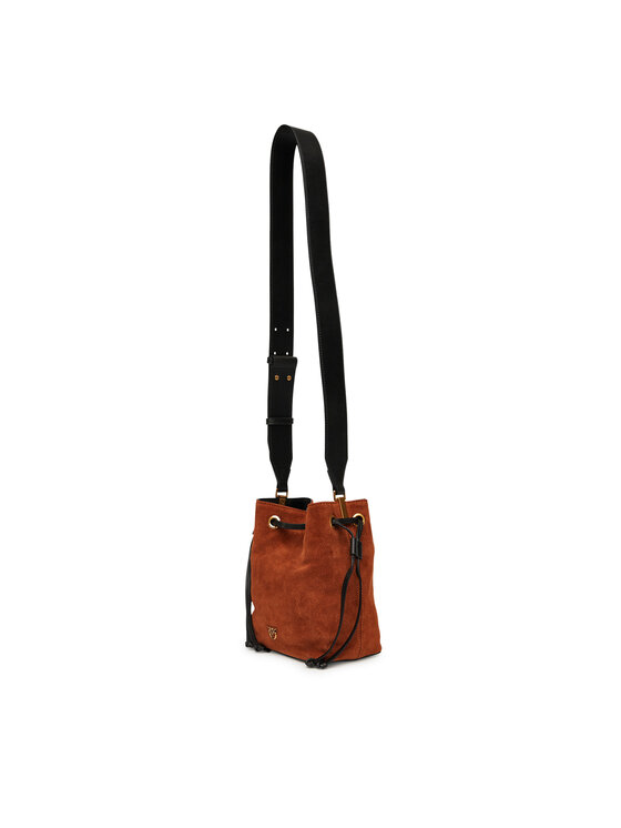 PINKO PINKO Borsetta Secchiello Mini PE 25 PLTT 104303 A2CC Marrone