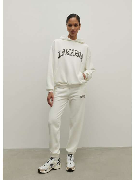 La Mania La Mania Bluza TWIN Biały Active Fit