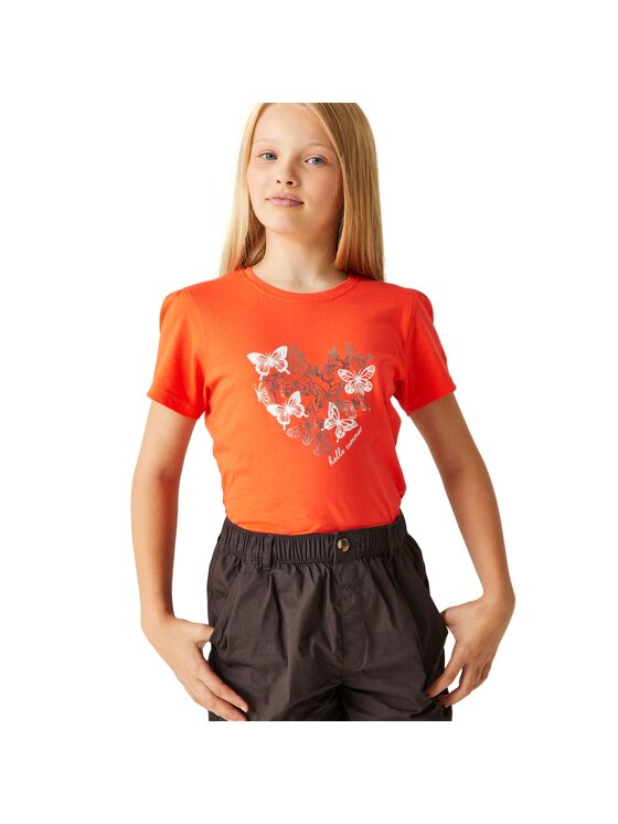 Regatta Regatta T-Shirt Bosley VII Pomarańczowy Short Fit